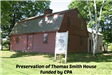 Preservation of Thomas Smith House