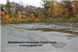 Rehabilitation Perry Lane Tennis Courts