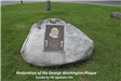 Restoration of the George Washington Plaque