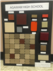 Agawam High School materials board