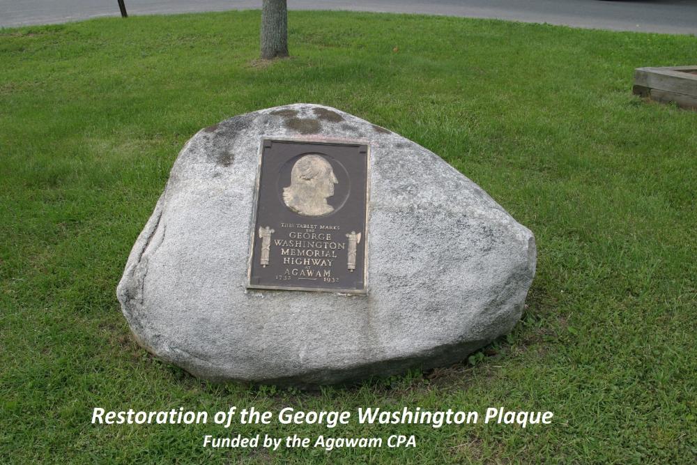 Restoration of the George Washington Plaque
