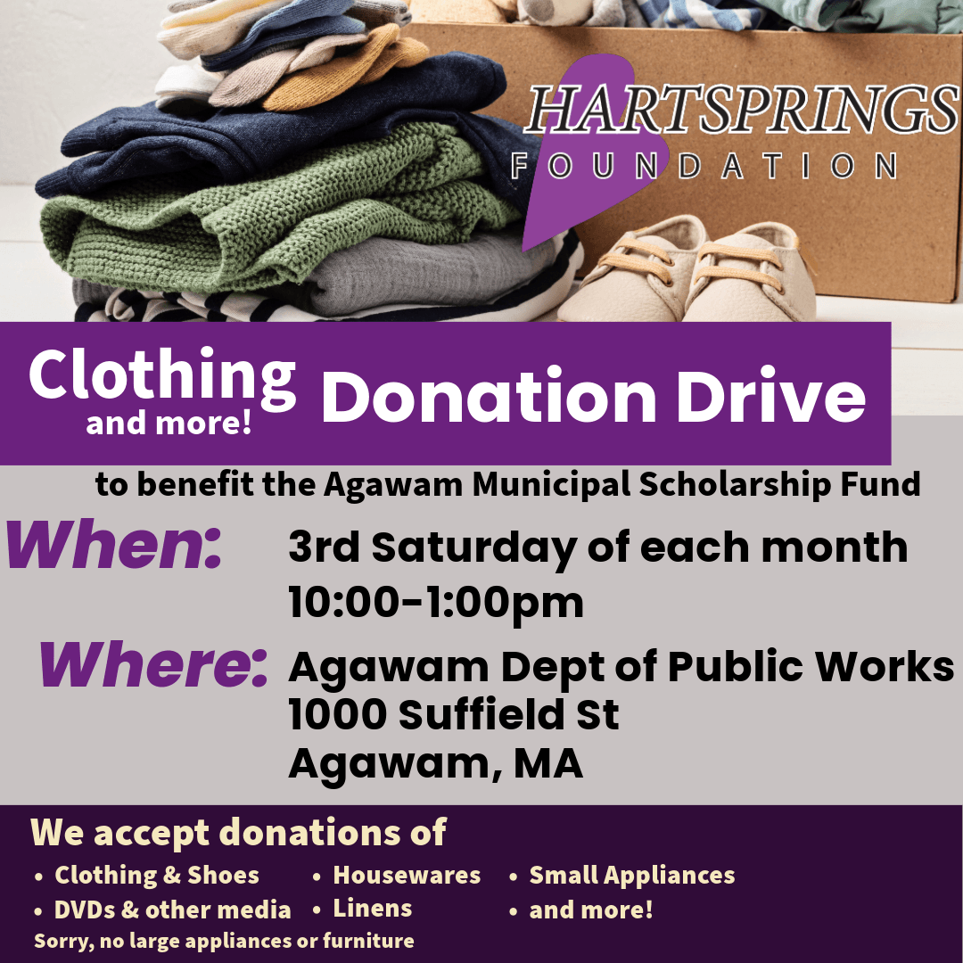 Agawam Donation Drive
